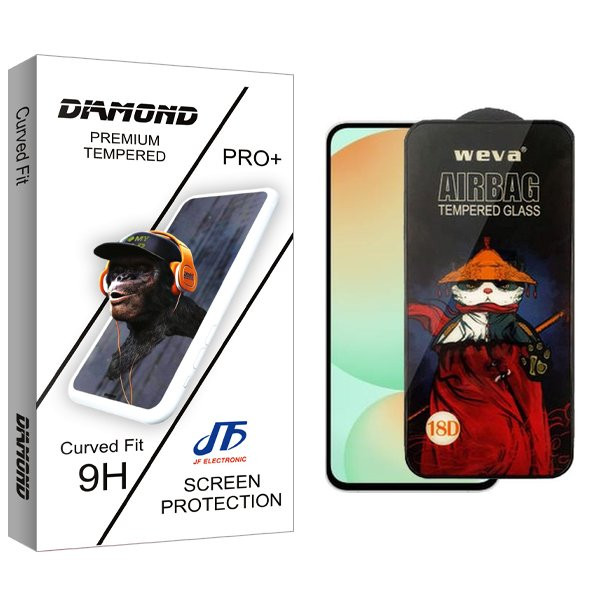 محافظ صفحه نمایش جی اف مدل Diamond2 Airbag مناسب برای گوشی موبایل سامسونگ Galaxy S24 FE