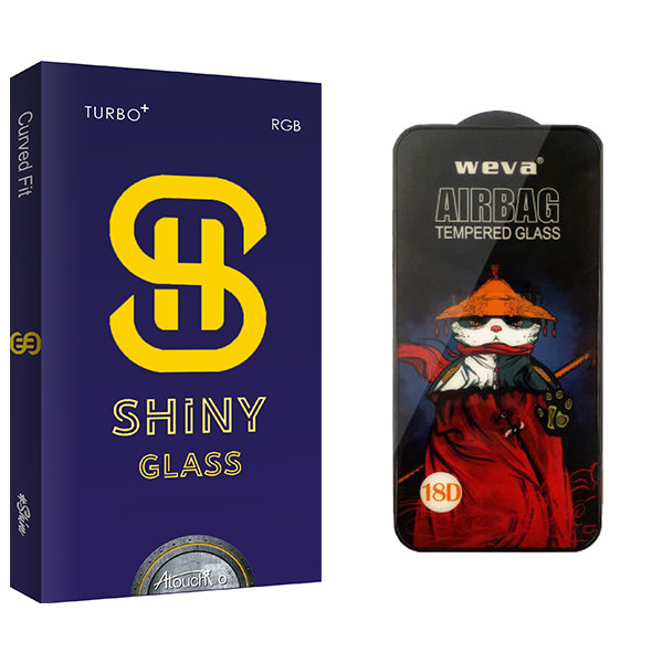 محافظ صفحه نمایش شیشه ای آتوچبو مدل Shiny Pro_Airbag مناسب برای گوشی موبایل شیائومی Mi 10t