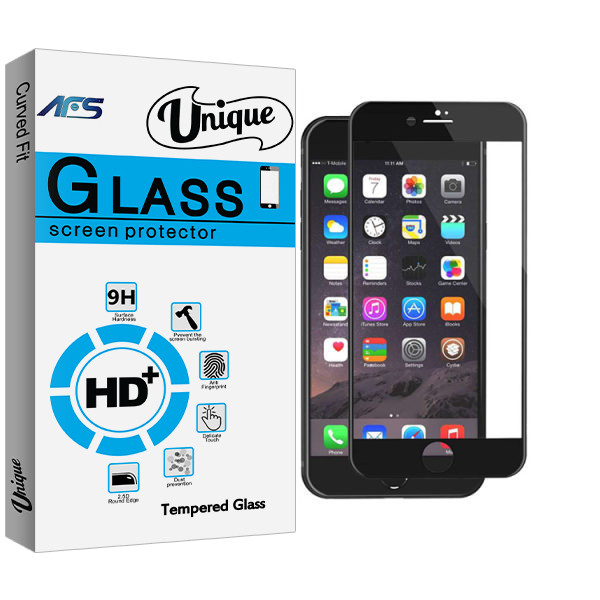 محافظ صفحه نمایش مات ای اف اس مدل Unique Glass مناسب برای گوشی موبایل اپل Iphone 7/ 8
