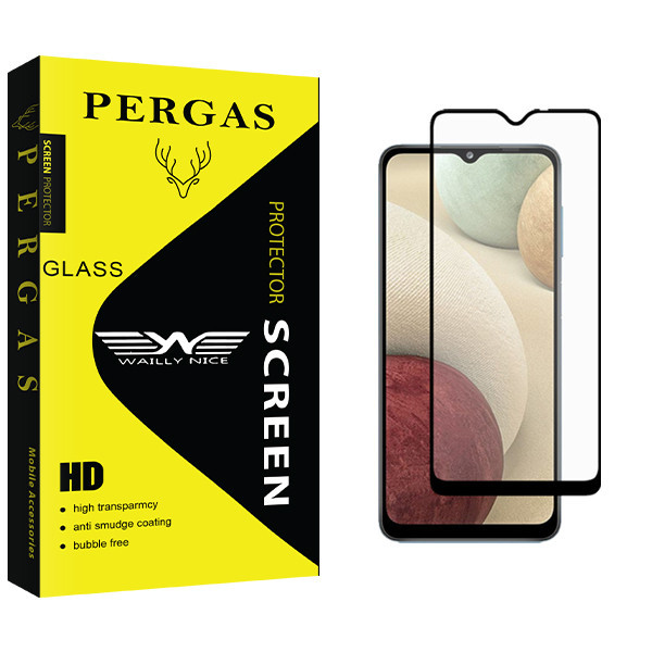محافظ صفحه نمایش سرامیکی مات وایلی نایس مدل Pergas Glass مناسب برای گوشی موبایل سامسونگ Galaxy A12 Nacho