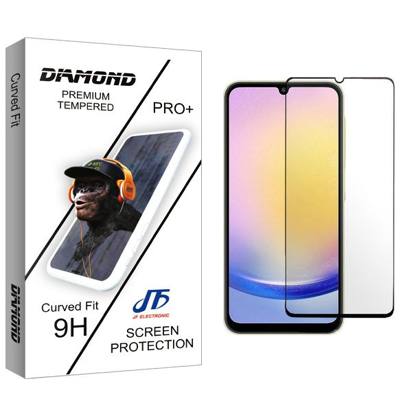 محافظ صفحه نمایش شیشه ای جی اف مدل Diamond مناسب برای گوشی موبایل سامسونگ Galaxy A15 5G/A15/A25
