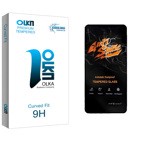 محافظ صفحه نمایش کولینگ مدل Olka Anti Static مناسب برای گوشی موبایل سامسونگ GALAXY A10