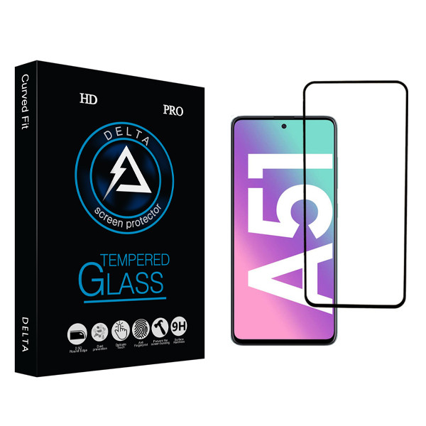 محافظ صفحه نمایش دلتا مدل HD مناسب برای گوشی موبایل سامسونگ Galaxy A51