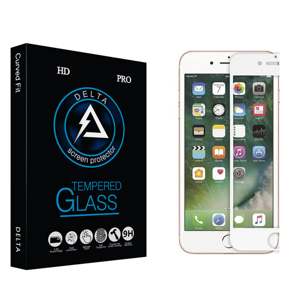 محافظ صفحه نمایش دلتا مدل HD مناسب برای گوشی موبایل اپل iPhone 7/8