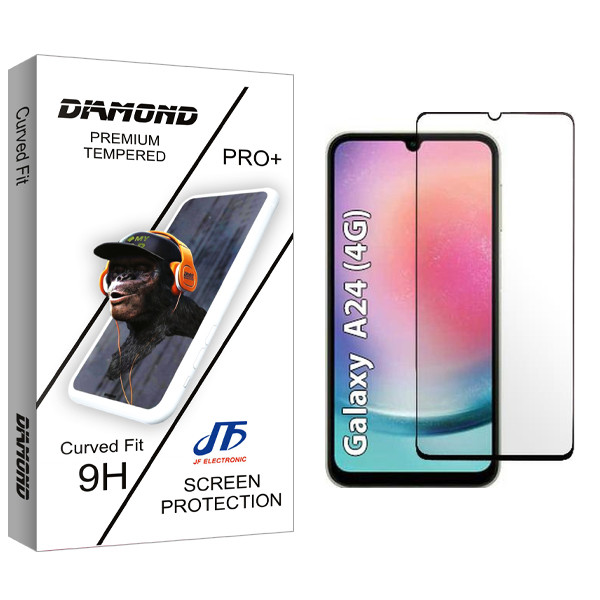 محافظ صفحه نمایش سرامیکی جی اف مدل Diamond مناسب برای گوشی موبایل سامسونگ Galaxy A24 4G