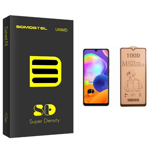 محافظ صفحه نمایش سرامیکی سوماستل مدل Sd Glass مناسب برای گوشی موبایل سامسونگ Galaxy A31