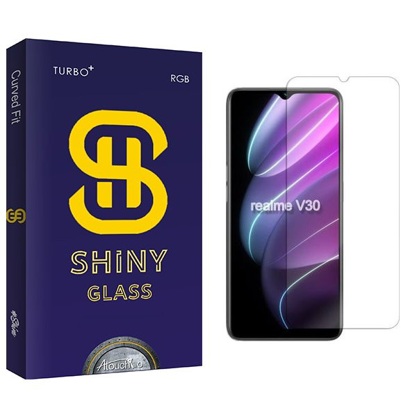محافظ صفحه نمایش آتوچبو مدل Shiny مناسب برای گوشی موبایل ریلمی V30