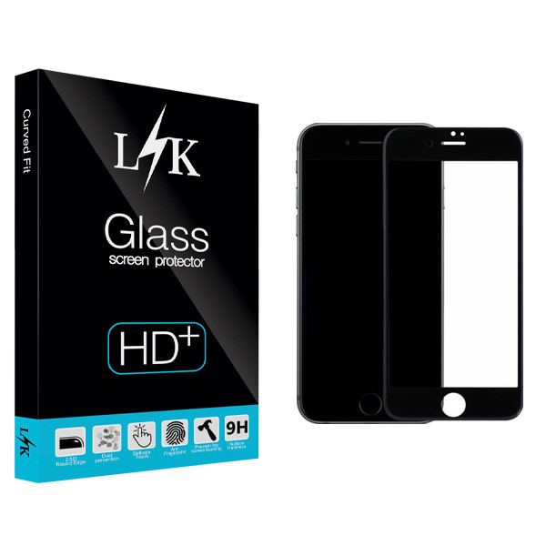 محافظ صفحه نمایش ال کی مدل +HD مناسب برای گوشی موبایل اپل iPhone 7/8
