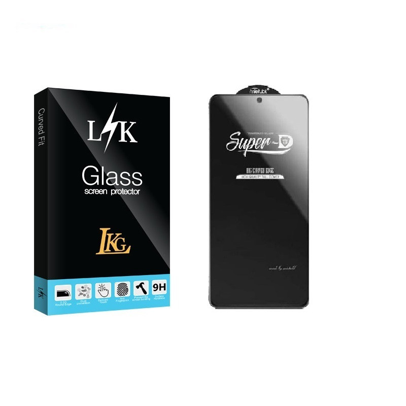 محافظ صفحه نمایش ال کا جی مدل LK Glass SuperD مناسب برای گوشی موبایل شیائومی REDMI K50I/NOTE 11TPRO/NOTE 11TPRO+/XM POCO X4 GT
