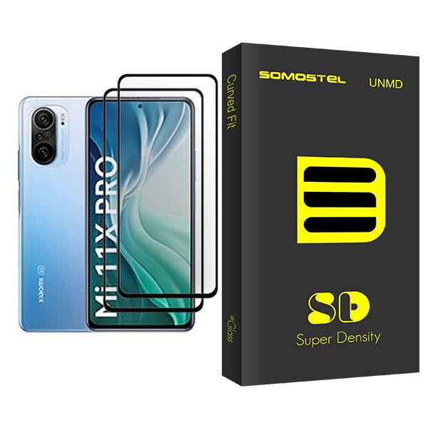 محافظ صفحه نمایش سوماستل مدل SD Glass MIX002 مناسب برای گوشی موبایل شیائومی Mi 11X Pro بسته دو عددی