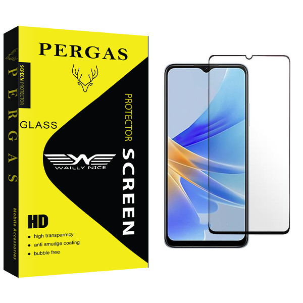 محافظ صفحه نمایش سرامیکی وایلی نایس مدل Pergas مناسب برای گوشی موبایل اوپو A17