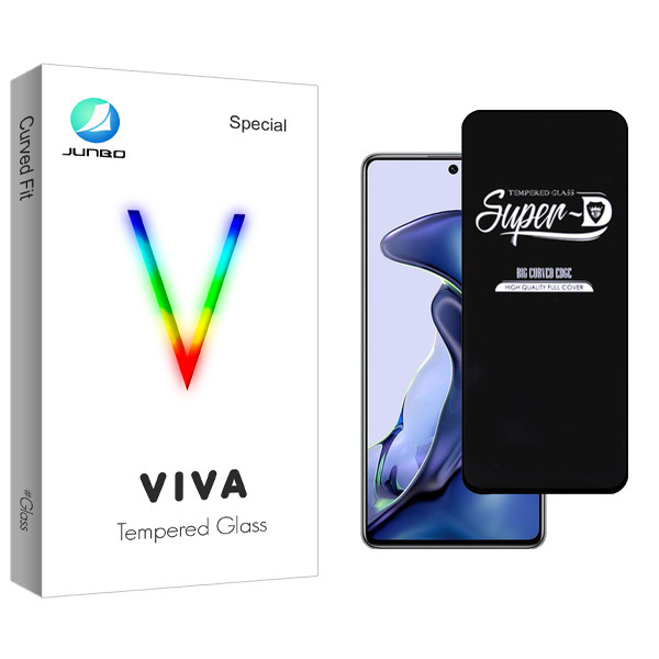 محافظ صفحه نمایش شیشه ای جانبو مدل Viva Glass SuperD مناسب برای گوشی موبایل شیائومی 11T 5G 21081111RG