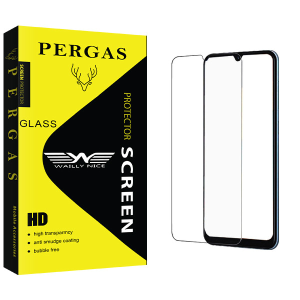 محافظ صفحه نمایش شیشه ای وایلی نایس مدل Pergas Glass مناسب برای گوشی موبایل سامسونگ Galaxy A30 / A50