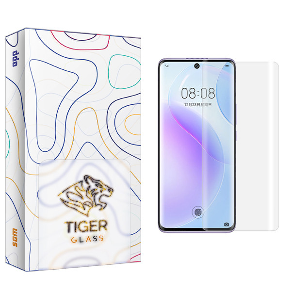 محافظ صفحه نمایش تایگر گلس مدل SAM UV مناسب برای گوشی موبایل هوآوی Nova 8