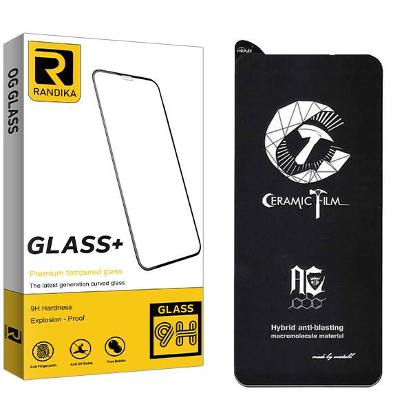 محافظ صفحه نمایش سرامیکی راندیکا مدل RK CrFilm مناسب برای گوشی موبایل شیائومی Redmi Note 12 5G