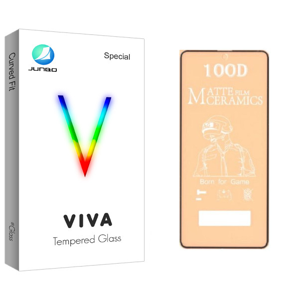محافظ صفحه نمایش مات جانبو مدل Viva Glass مناسب برای گوشی موبایل اپل IPHONE X