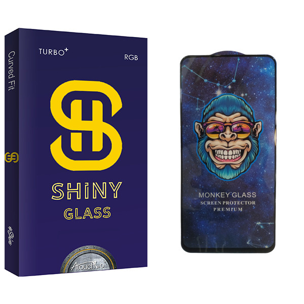 محافظ صفحه نمایش آتوچبو مدل Shiny GlassMonkey مناسب برای گوشی موبایل شیائومی Note 10 4G