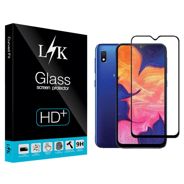 محافظ صفحه نمایش سرامیکی ال کی مدل Hard glass مناسب برای گوشی موبایل سامسونگ Galaxy A10s