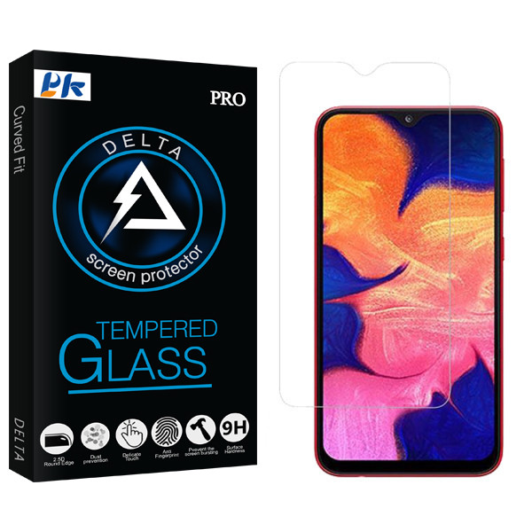 محافظ صفحه نمایش پی کی مدل Delta Glass مناسب برای گوشی موبایل سامسونگ Galaxy A20
