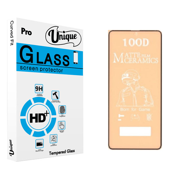 محافظ صفحه نمایش مات يونيک مدل +Clear مناسب برای گوشی موبایل سامسونگ galaxy A21