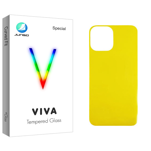 محافظ پشت گوشی جانبو مدل Viva Glass TPU مناسب برای گوشی موبایل اپل iPhone 13 pro