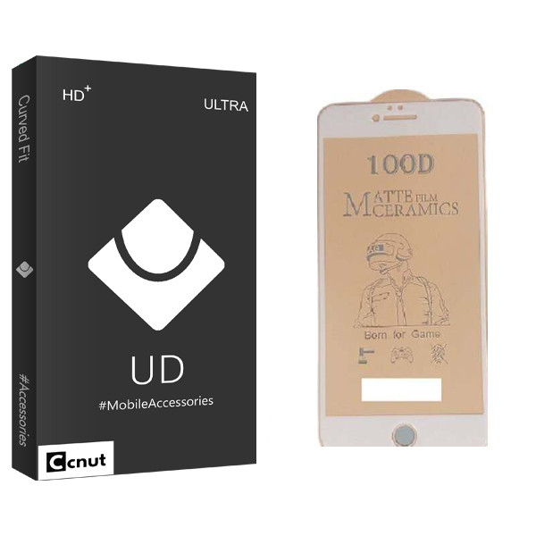 محافظ صفحه نمایش مات کوکونات مدل UD Black مناسب برای گوشی موبایل اپل IPHONE 7 PLUSE