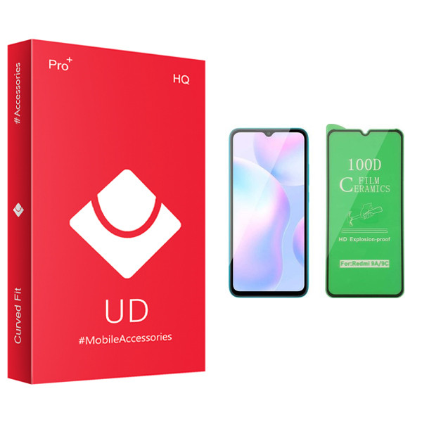 محافظ صفحه نمایش سرامیکی یو دی مدل +PRO مناسب برای گوشی موبایل شیائومی Redmi 9A