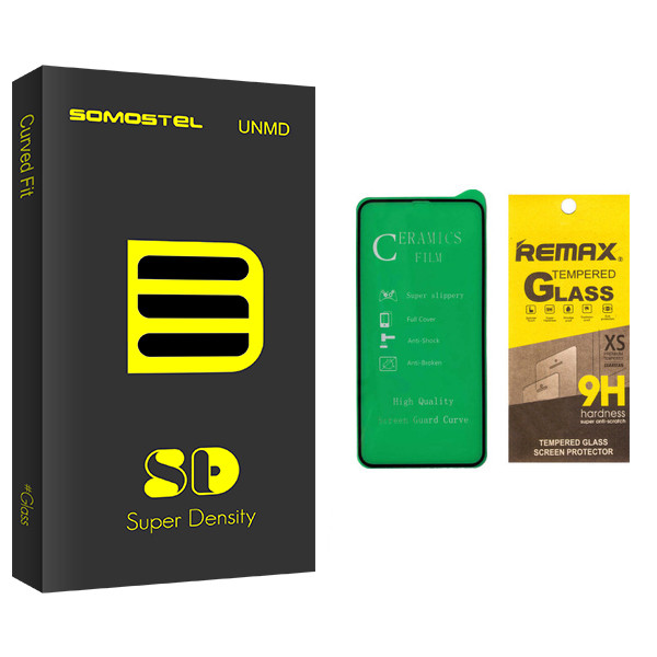 محافظ صفحه نمایش سوماستل مدل SD Glass مناسب برای گوشی موبایل اپل Iphone Xr/11