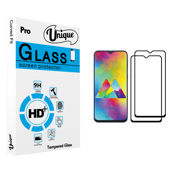 محافظ صفحه نمایش يونيک مدل +Clear مناسب برای گوشی موبایل سامسونگ Galaxy M20 بسته دو عددی