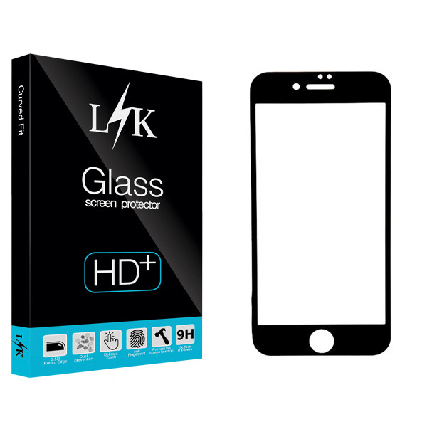 محافظ صفحه نمایش ال کی مدل Hard glass مناسب برای گوشی موبایل اپل iPhone 6plus /6s plus