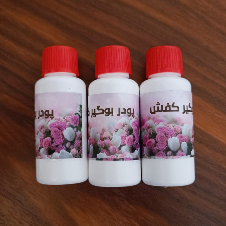 پودر بوگیر کفش مدل gol-6 بسته 6 عددی