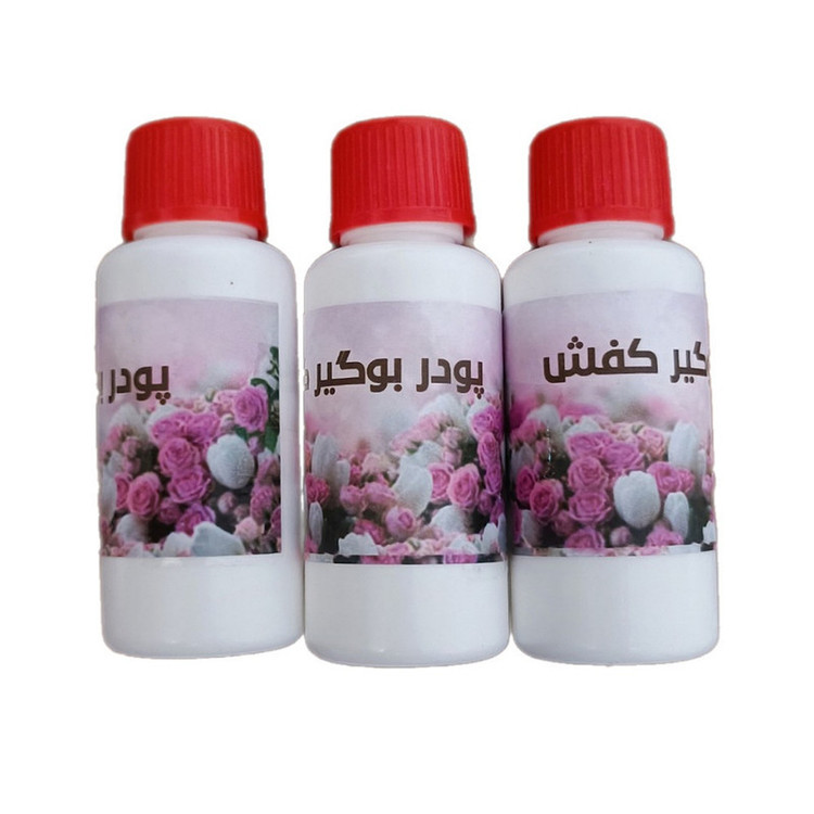 پودر بوگیر کفش مدل gol-6 بسته 6 عددی