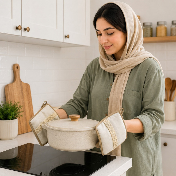 دستگیره آشپزخانه مدل 001 مجموعه 2 عددی