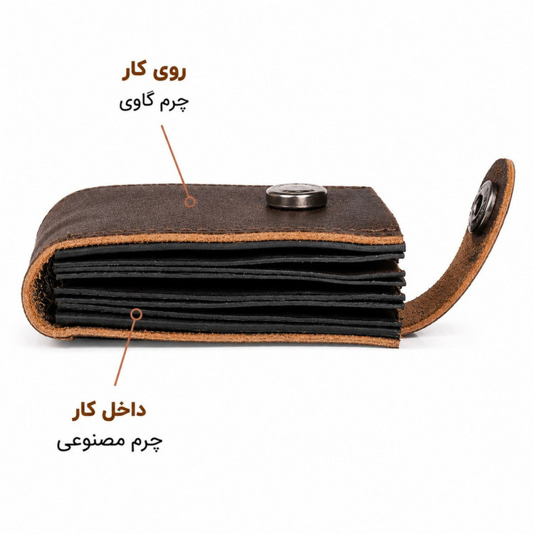 جاکارتی چرمی مدل مگنتی کد 2026